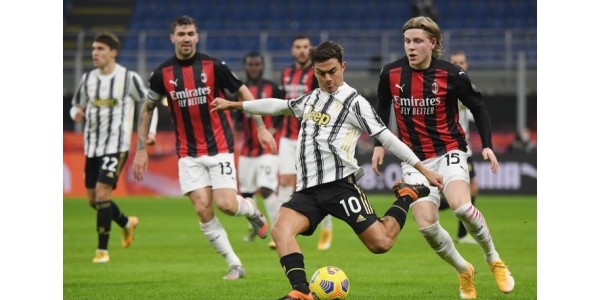 Juventus ukončil rekord AC Milán 27 po sobě jdoucích vítězství